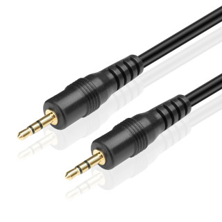 Wassalat Stereo 4 Circuit TRRS ThinLine Audio Cable - Male / Male