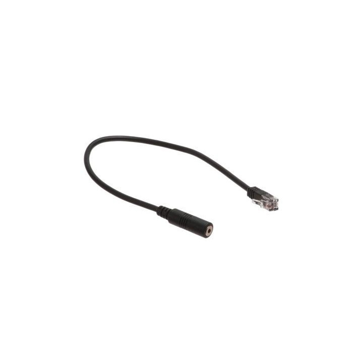 Telephone Adapter - 2.5mm TRRS Female to RJ9 Male - 1 FT