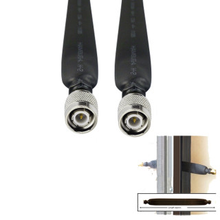 TNC Male To TNC Male Coaxial Flat Cable