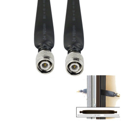 TNC Male To TNC Male Coaxial Flat Cable