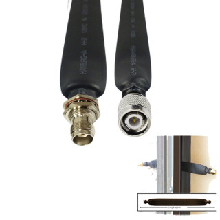 TNC Male To TNC Female Coaxial Flat Cable