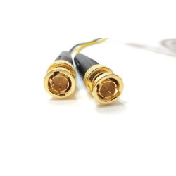 Wassalat Assembled S-Video Cable - Male to Dual BNC Male