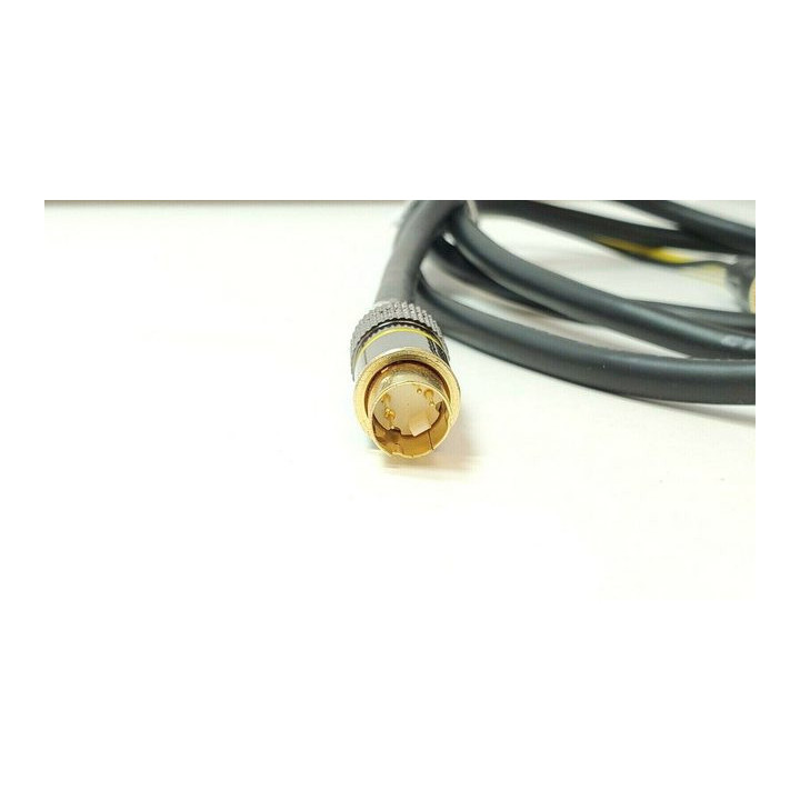 Wassalat Assembled S-Video Cable - Male to Dual BNC Male
