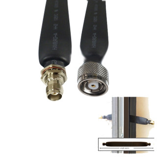 TNC Female To TNC RP-Male Coaxial Flat Cable