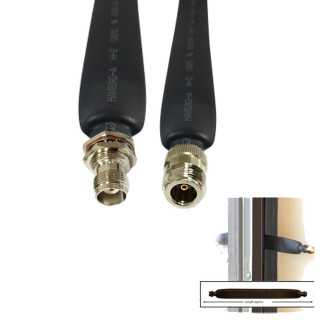 TNC Female To N Female Coaxial Flat Cable