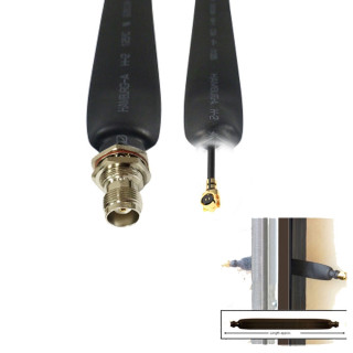 TNC Female To IPEX Coaxial Flat Cable