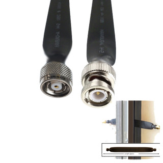 TNC RP-Male To BNC Male Coaxial Flat Cable