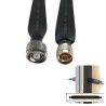 TNC RP-Male To N Male Coaxial Flat Cable