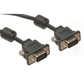 Low Profile HD15 VGA Cable - Male/Male