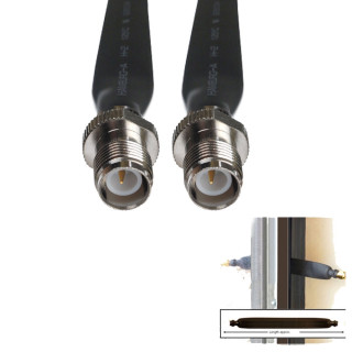 TNC RP-Female To TNC RP-Female le Coaxial Flat Cable