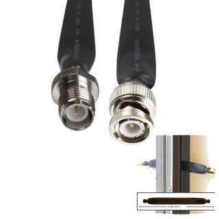 TNC RP-Female To BNC Male Coaxial Flat Cable
