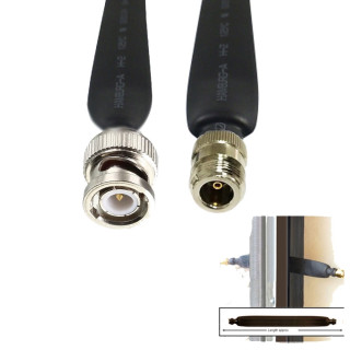 BNC Male To N Female Coaxial Flat Cable