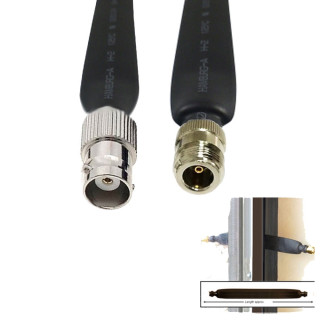 BNC Female To N Female To Coaxial Flat Cable
