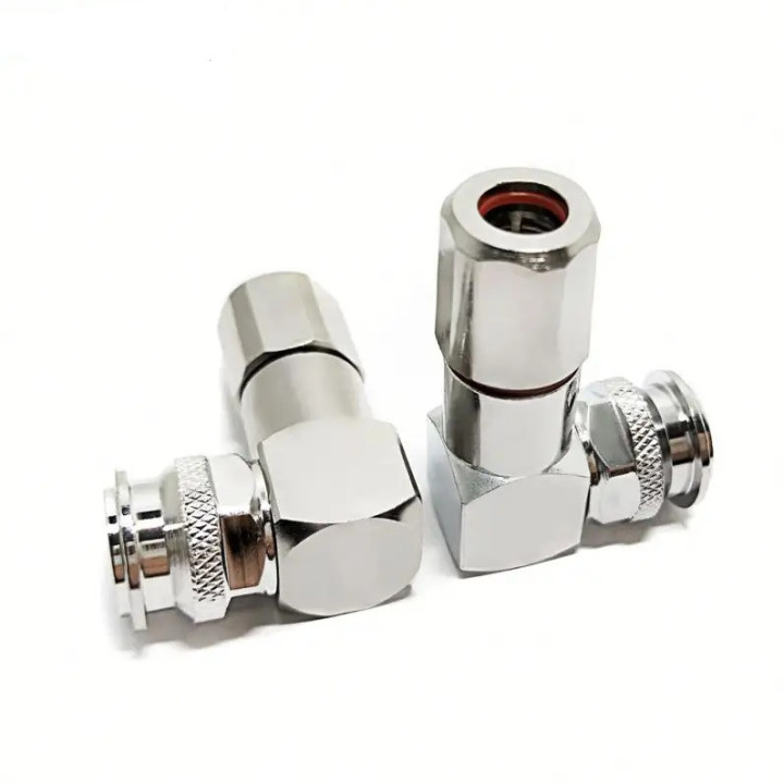 Rosenberger TNC Connector, 50Ω Right Angle Plug – Clamp Termination for Cable Mounting