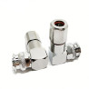 Rosenberger TNC Connector, 50Ω Right Angle Plug – Clamp Termination for Cable Mounting
