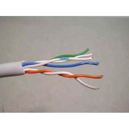 Telephone Cable CU/PVC/PVC - 3 Pair x 0.6 mm