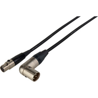 Wassalat XLR Pro Audio Cable Assembly, XLR Male Right Angle - XLR Female