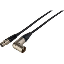 Wassalat XLR Pro Audio Cable Assembly, XLR Male Right Angle - XLR Female