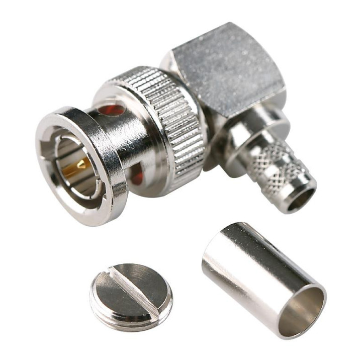 BNC Male 90° Connector – High‑Performance Right‑Angle RF Connector
