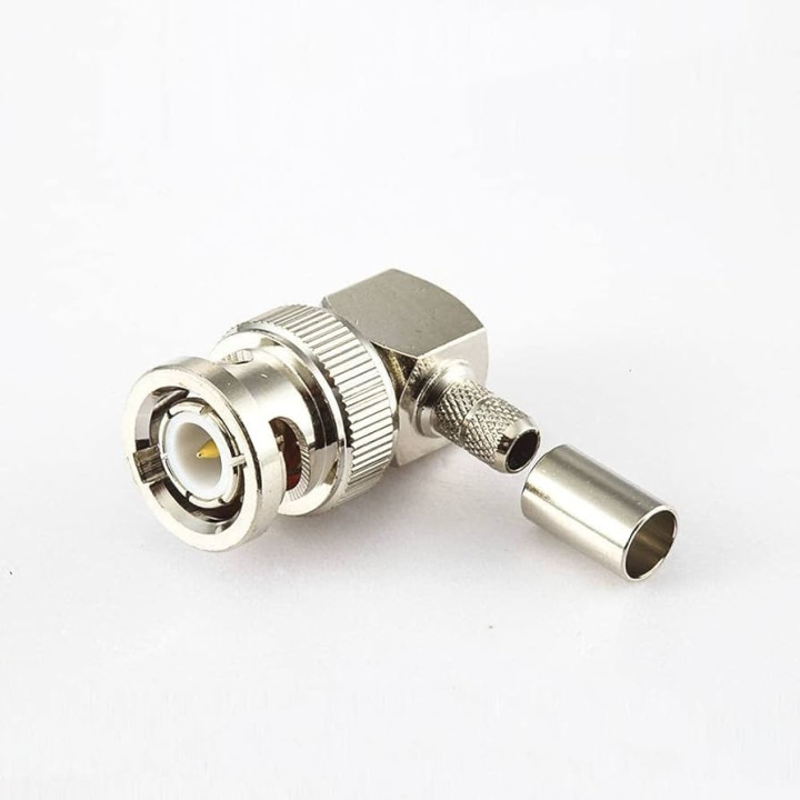 BNC Male 90° Connector – High‑Performance Right‑Angle RF Connector