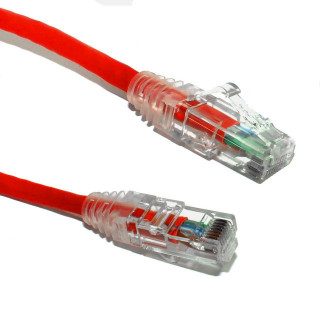 Premium Category 5E Patch Cable, RJ45 / RJ45, Red