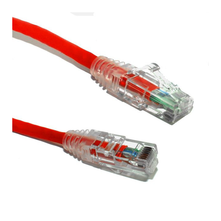 Premium Category 5E Patch Cable, RJ45 / RJ45, Red