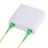 2 Core Fiber Distribution Box – Weatherproof FTTH Termination Enclosure
