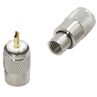 UHF PL259 Connector for LMR400, RG213, TZC 500 | RF Coaxial Connector – Wassalat