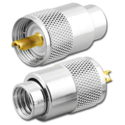 UHF PL259 Connector for LMR400, RG213, TZC 500 | RF Coaxial Connector – Wassalat