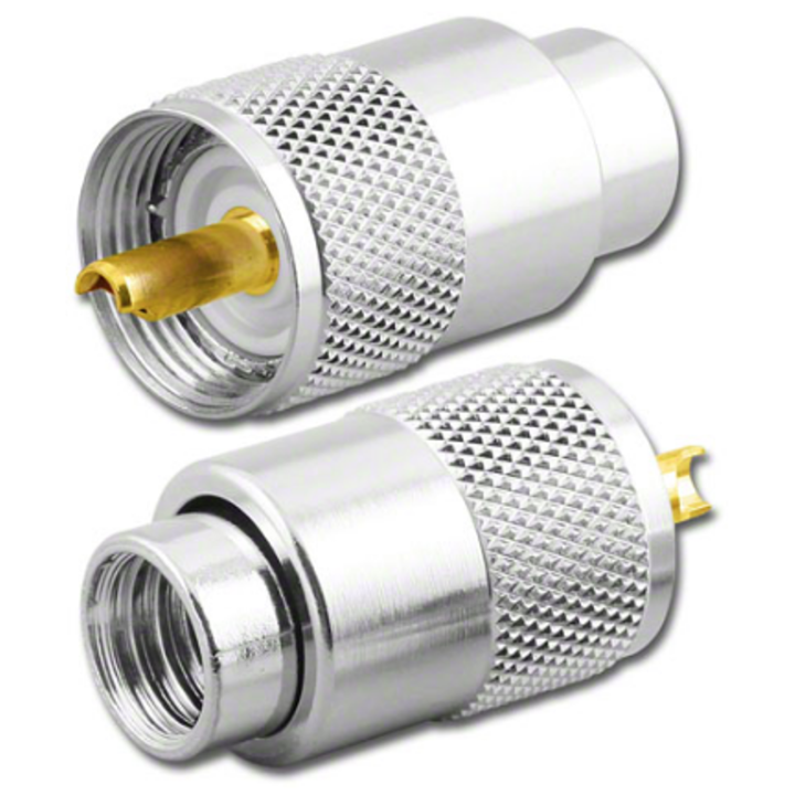 UHF PL259 Connector for LMR400, RG213, TZC 500 | RF Coaxial Connector – Wassalat