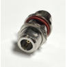 Ericsson N-Type Female to N-Type Female Coaxial Bulkhead Inline Coupler – RF-N101B