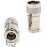 N-Type Straight Clamp Plug – Compatible with RG-8, RG-213, RG-225 , TZC500 (50 Ohm)