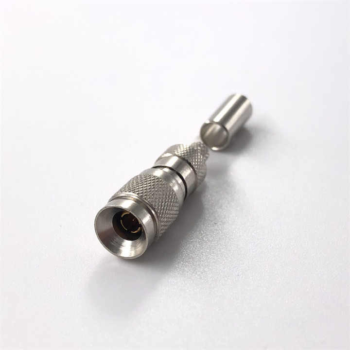 1.0/2.3 DIN CC4 Connector – 75 Ohm Mini Coaxial Connector for Broadcast & RF Systems