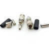 1.0/2.3 DIN CC4 Connector – 75 Ohm Mini Coaxial Connector for Broadcast & RF Systems