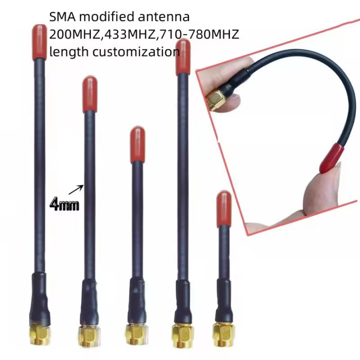 Custom SMA Male Antenna | 200–750 MHz Tuned RF Antenna – Wassalat