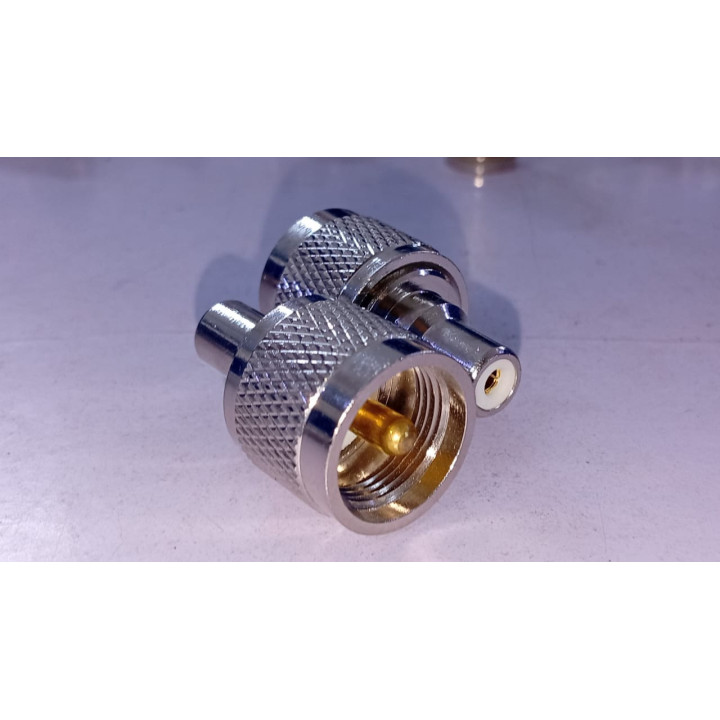 RCA Female to UHF PL259 Male Adapter | RF Coaxial Connector