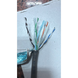 Category 5e S/FTP Cable – Double Shielded High-Performance Ethernet Cable