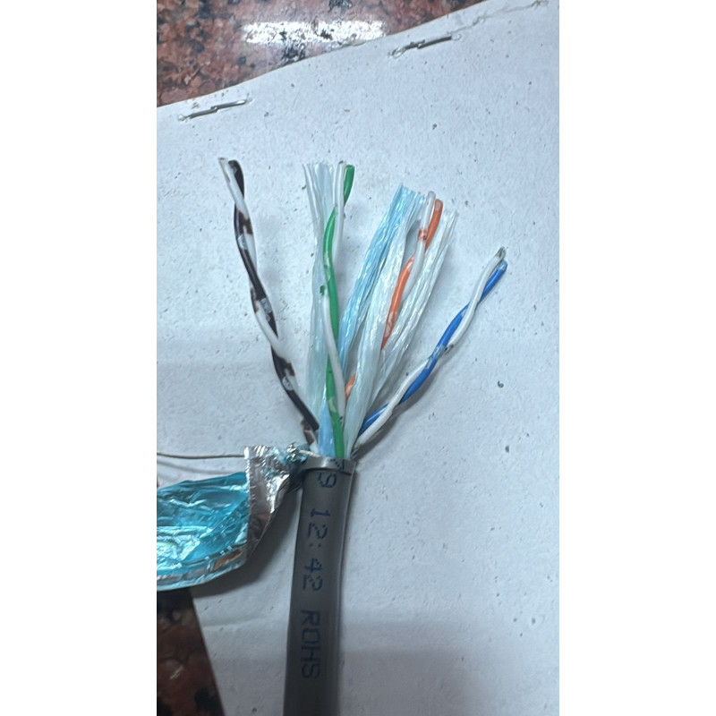Category 5e S/FTP Cable – Double Shielded High-Performance Ethernet Cable