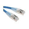 Cat5e RJ45 Ethernet Cable -Shielded 26 AWG PVC Jacket - Blue ,