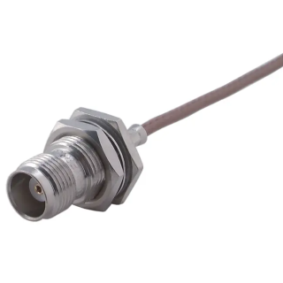 TNC Female Bulkhead Connector with 15 cm Wire Ends