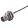 TNC Female Bulkhead Connector with 15 cm Wire Ends