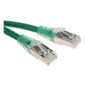 Cat5e RJ45 Ethernet Cable -Shielded 26 AWG PVC Jacket - Green ,