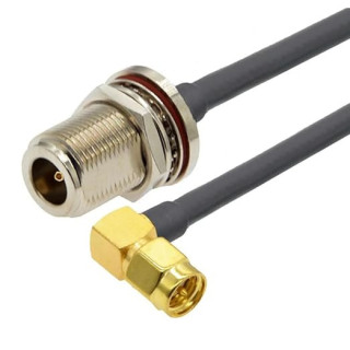 N-Type Female to SMA Male Antenna Extension Cable RG223
