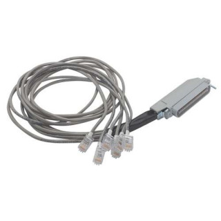 Cat3 RJ21 Male to RJ11 Telco Breakout Cable Multi-Pairs
