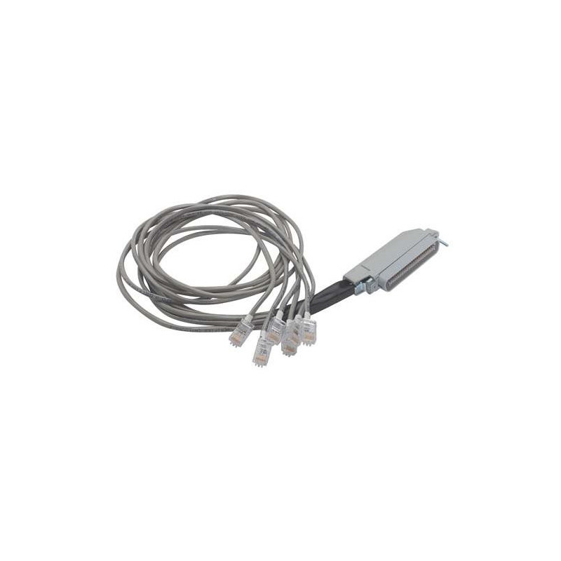 Cat3 RJ21 Male to RJ11 Telco Breakout Cable Multi-Pairs