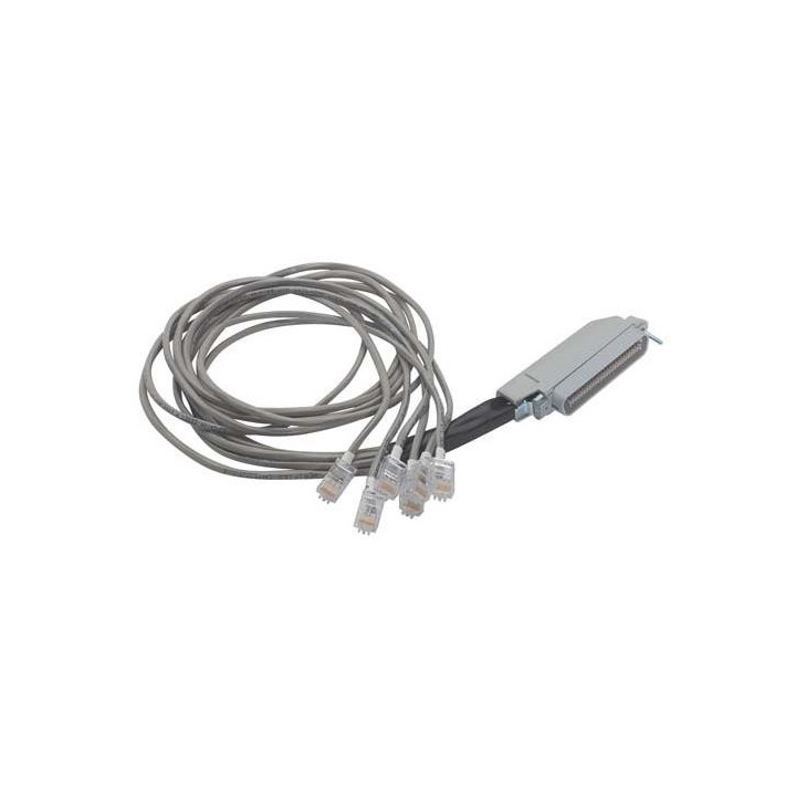 Cat3 RJ21 Male to RJ11 Telco Breakout Cable Multi-Pairs