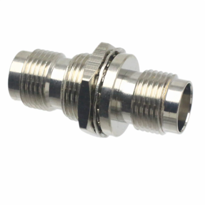 TNC Female to Female Bulkhead RF Adapter 50 Ohm
