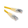 Cat5e RJ45 Ethernet Cable -Shielded 26 AWG PVC Jacket - Yellow ,