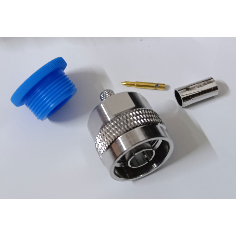 N Male Crimp Connector RG58 RG223 LMR240