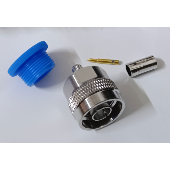 N Male Crimp Connector RG58 RG223 LMR240